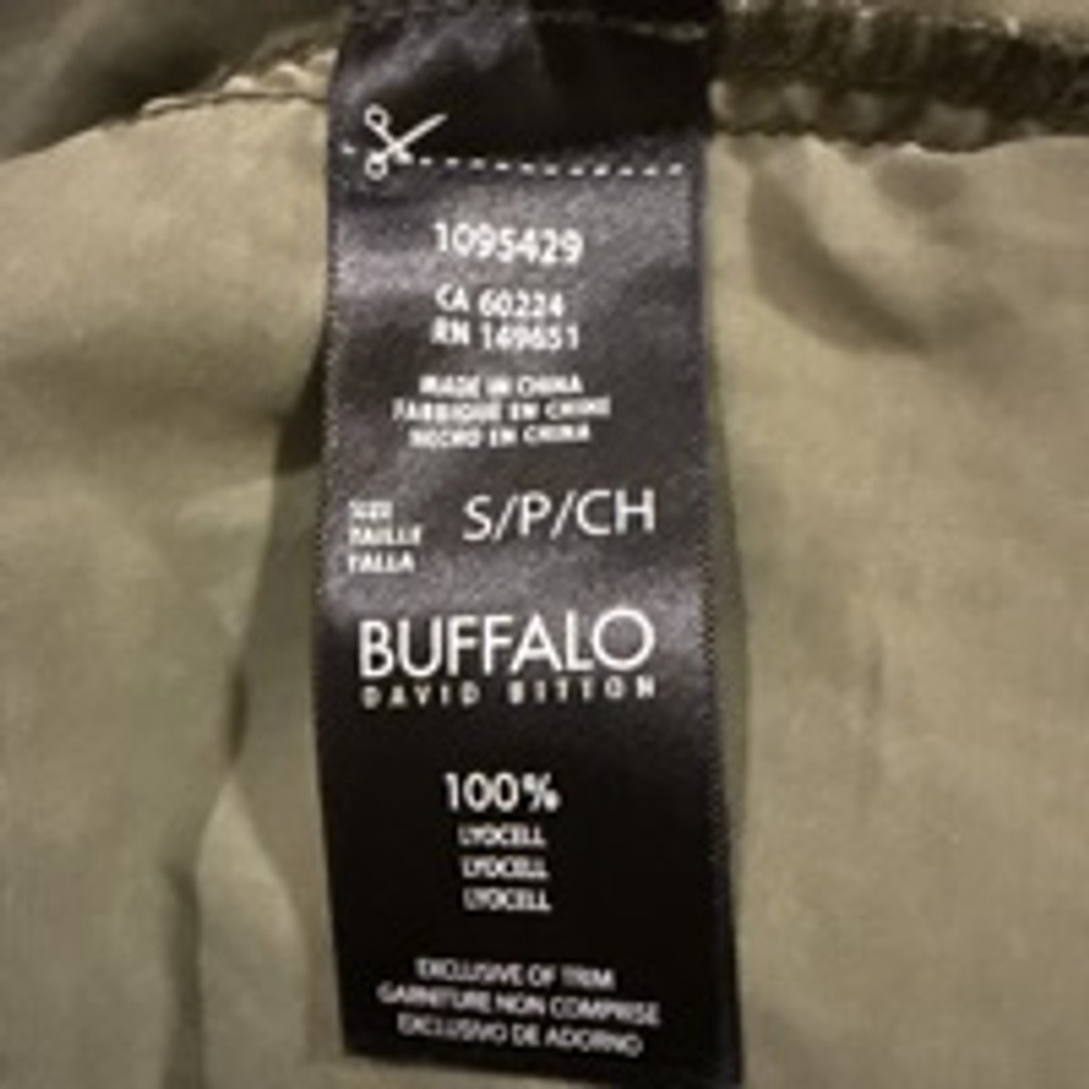 Women's Buffalo David Bitton Green Sleeveless Jacket Size S - Picture 7 of 9